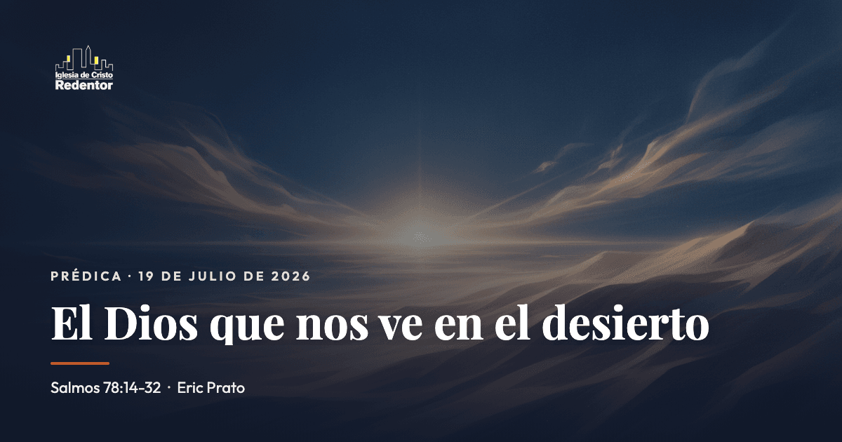 El Dios que nos ve en el desierto — imagen destacada